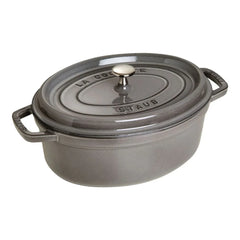 5.75 qt, Oval, Dutch Oven, Graphite Grey