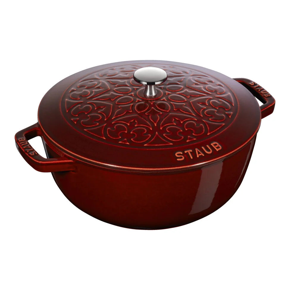 3.75 qt, Essential French Oven Lilly Lid, grenadine