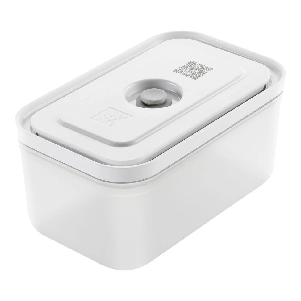 M, Vacuum Container, Plastic, Semitransparent-grey