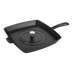 Square, 10.3" Grill Press, Black Matte
