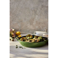 3.5 qt, Saute Pan With Glass Lid, Pistachio
