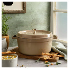 5.5 qt, Round, Dutch Oven, Sesame