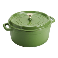 5.5 qt, Round, Cocotte, Pistachio