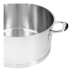 8.9 qt, 18/10 Stainless Steel, Dutch Oven With Lid