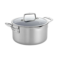 6 qt, Non-stick, Stainless Steel Ceramic Dutch Oven