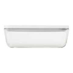 Vacuum Fridge Container, Glass, Grey