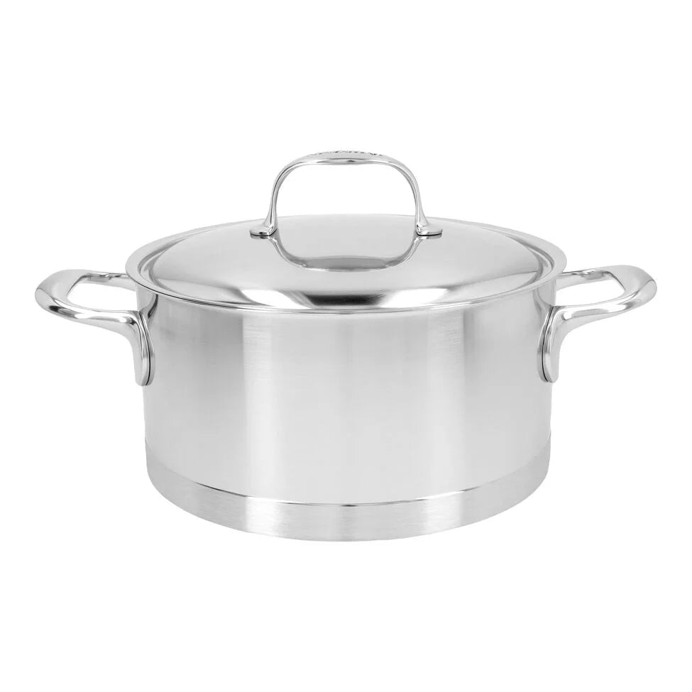 4.2 qt, 18/10 Stainless Steel, Dutch Oven With Lid