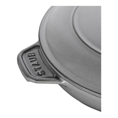 8-inch, Round, Covered Baking Dish With Lid, Graphite Grey