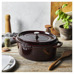 5.75 qt, Oval, Dutch Oven, Grenadine