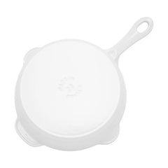 8.5-inch, Traditional Deep Skillet, Pure-white