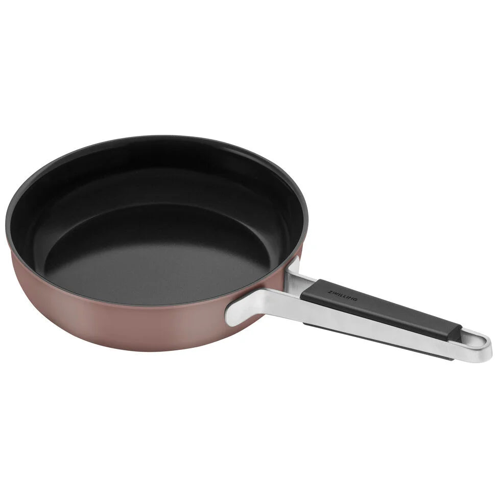 9.5-inch, 18/10 Stainless Steel, Frying Pan Ceramic Non-stick Coating