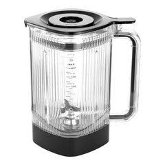 Tritan jar, 48 oz, black matte