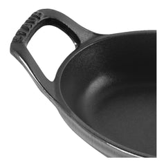 6-inch, Oval, Mini Gratin Baking Dish, Graphite Grey