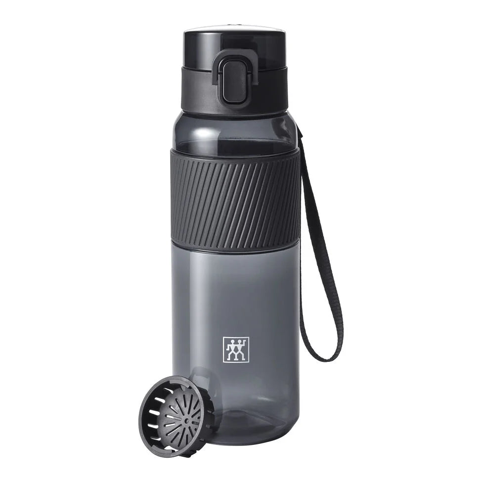 Drinking bottle, 680 ml, tritan, black matte