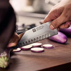 7-inch, Hollow Edge Santoku Knife
