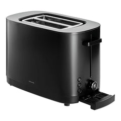 2 Short Slots Toaster, Black Matte