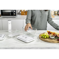 Drip tray set for glass containers, M/L / 2-pc