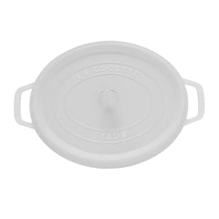 5.75 qt, Oval, Dutch Oven, Pure-white