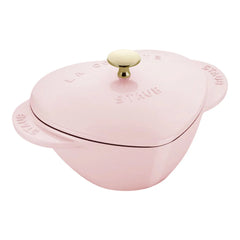 1.75 qt, Heart, Dutch Oven, Pink Peony