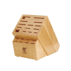 Beechwood, Hardwood Knife Block Empty
