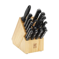 18-pc, Knife block set, natural