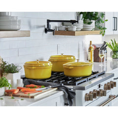 5.5 qt, Round, Dutch Oven, Citron
