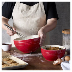 2-pc, Large Mixing Bowl Set, cherry