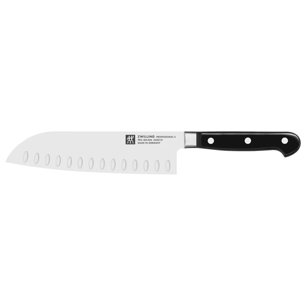 7-inch, Hollow Edge Santoku Knife