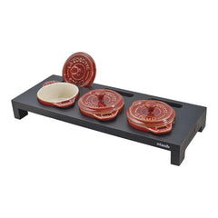 Fiber Wood, Mini Dutch Oven Stand, Black Matte