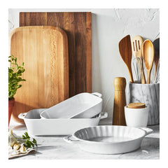 3-pc, Ovenware set, white