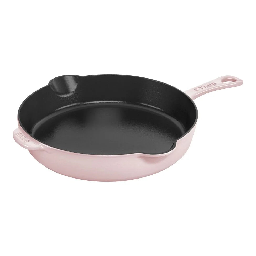 8.5-inch, Traditional Deep Skillet, Pink Peony