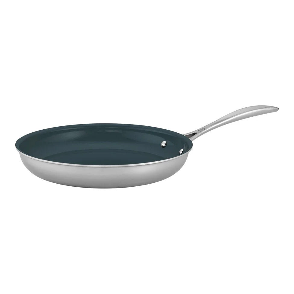 10-inch, Stainless Steel, Ceramic Coating, Non-stick, Frying Pan