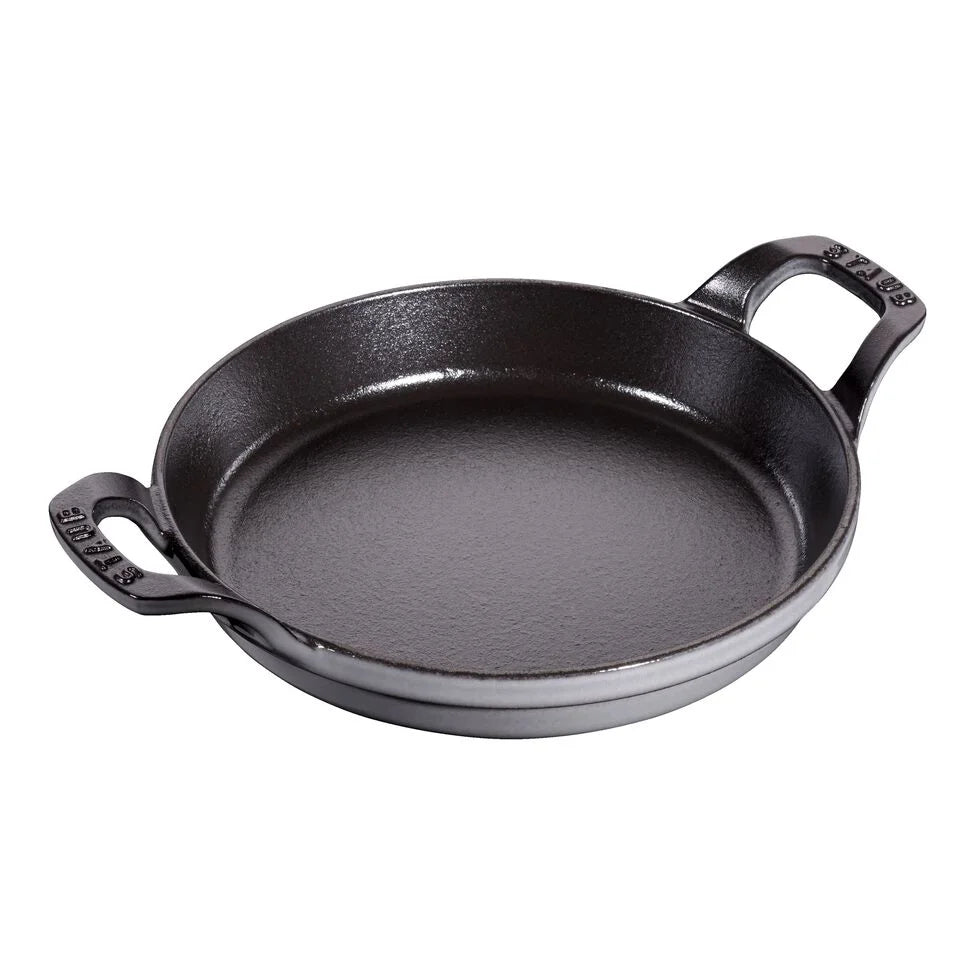 7.5-inch, Round, Gratin Baking Dish, Graphite Grey
