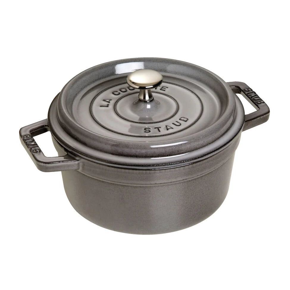 2.75 qt, Round, Dutch Oven, Graphite Grey