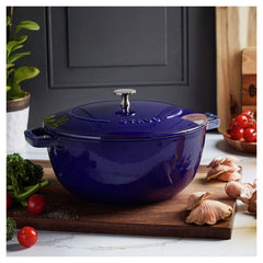 5 qt, Essential French Oven, dark blue