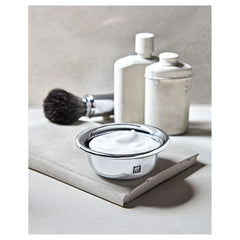 Shaving bowl, stainless steel | silver