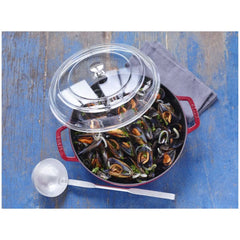 11-inch Glass Domed Lid