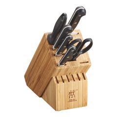 7-pc, Knife block set, natural