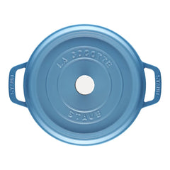 4 qt, Round, Cocotte, French Blue