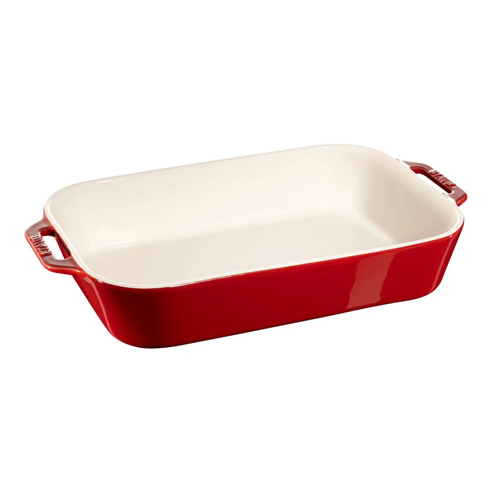 13-x 9.5-inch, Rectangular, Baking Dish, Cherry