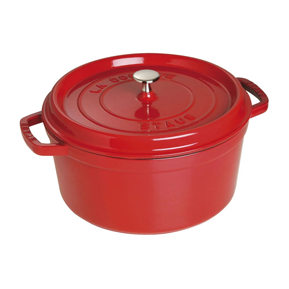 9 qt, Round, Dutch Oven, Cherry