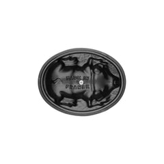 1 qt, Oval, Pig Dutch Oven, Graphite Grey