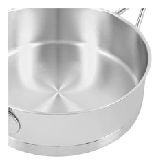 3 qt Sauté Pan With Helper Handle And Lid, 18/10 Stainless Steel