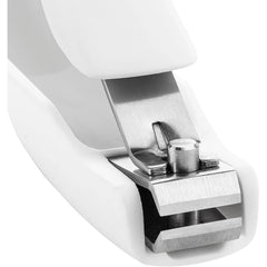 Pedicure nail clippers with nail catch, stainless steel | white