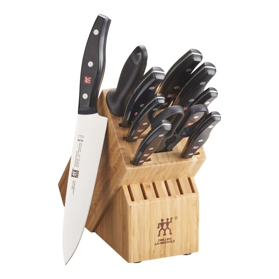 11-pc, Knife block set, natural
