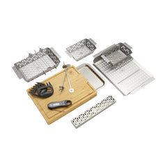 13-pc BBQ Accessory Set, Stainless Steel