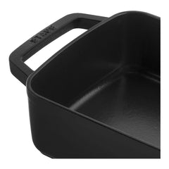 12-x 8-inch, Rectangular, Roasting Pan, Black Matte