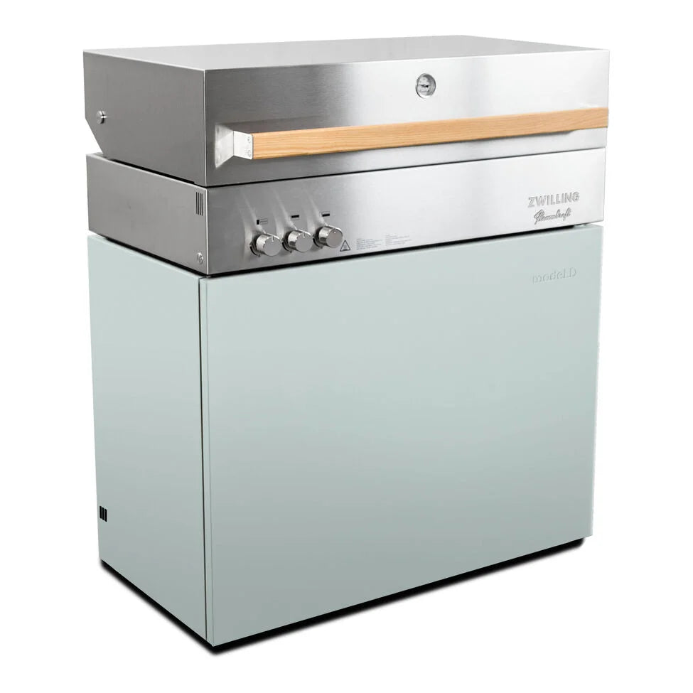 Propane gas grill, pool