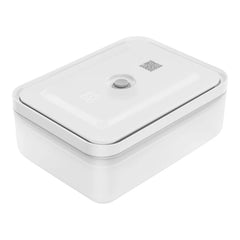 Vacuum Fridge Container, Plastic, Semitransparent-grey