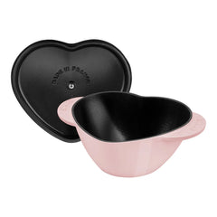1.75 qt, Heart, Dutch Oven, Pink Peony
